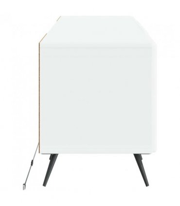 vidaXL LED TV Cabinet White Engineered Wood — V0672276729