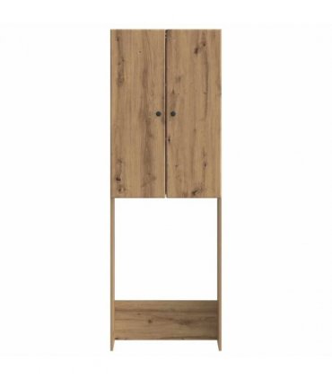 vidaXL Toilet Cabinet BREDA Artisan Oak 66 x 25.5 x 190 cm