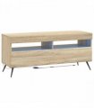 vidaXL LED TV Cabinet Sonoma Oak Engineered Wood — V0672276743