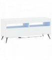 vidaXL LED TV Cabinet White Engineered Wood — V0672276747