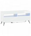 vidaXL LED TV Cabinet High Gloss White Engineered Wood — V0672276749