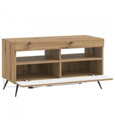 vidaXL LED TV Cabinet Artisan Oak Engineered Wood — V0672276759