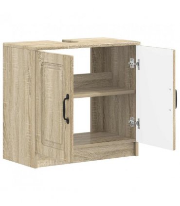 vidaXL Bathroom Sink Cabinet UTRECHT Sonoma Oak 59.5 x 31.5x 59 cm