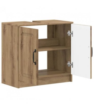 vidaXL Bathroom Sink Cabinet UTRECHT Artisan Oak 59.5 x 31.5x 59 cm
