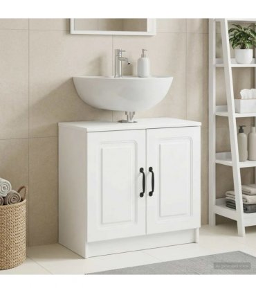 vidaXL Bathroom Sink Cabinet UTRECHT White 59.5 x 31.5x 59 cm — V0672276767