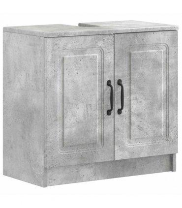 vidaXL Bathroom Sink Cabinet UTRECHT Concrete Grey 59.5 x 31.5x 59 cm