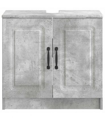 vidaXL Bathroom Sink Cabinet UTRECHT Concrete Grey 59.5 x 31.5x 59 cm