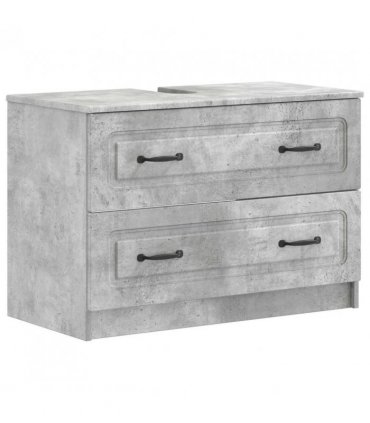 vidaXL Bathroom Sink Cabinet UTRECHT Concrete Grey 82 x 41x 56 cm