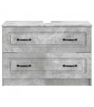 vidaXL Bathroom Sink Cabinet UTRECHT Concrete Grey 82 x 41x 56 cm
