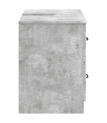 vidaXL Bathroom Sink Cabinet UTRECHT Concrete Grey 82 x 41x 56 cm