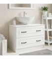 vidaXL Bathroom Sink Cabinet UTRECHT White 82 x 41x 56 cm