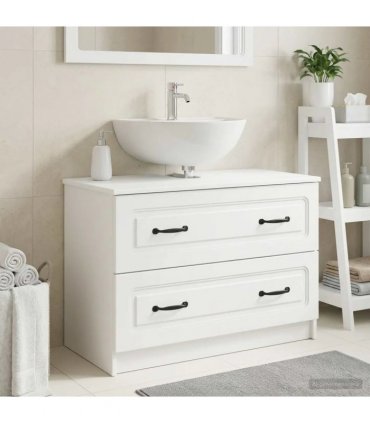 vidaXL Bathroom Sink Cabinet UTRECHT White 82 x 41x 56 cm