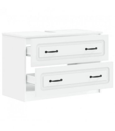 vidaXL Bathroom Sink Cabinet UTRECHT White 82 x 41x 56 cm