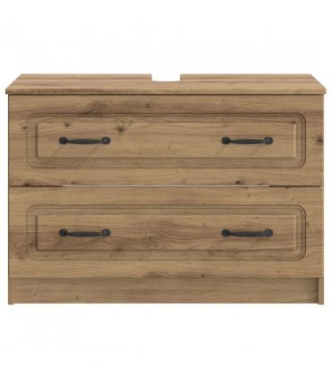 vidaXL Bathroom Sink Cabinet UTRECHT Artisan Oak 82 x 41x 56 cm