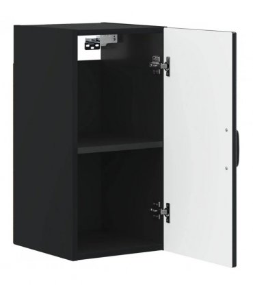 vidaXL Bathroom Wall Cabinet UTRECHT Black 30 x 31 x 59 cm