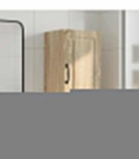 vidaXL Bathroom Wall Cabinet UTRECHT Sonoma Oak 30 x 31 x 59 cm