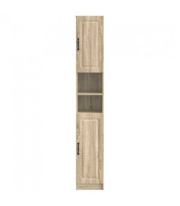 vidaXL Bathroom Cabinet with Open Shelf UTRECHT Sonoma Oak