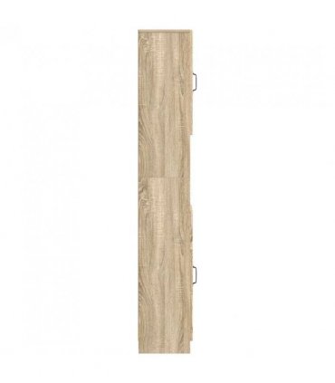 vidaXL Bathroom Cabinet with Open Shelf UTRECHT Sonoma Oak