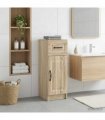 vidaXL Bathroom Storage Cainet UTRECHT Sonoma Oak 30 x 31 x 77 cm