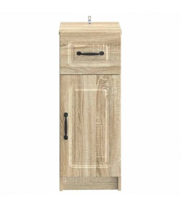 vidaXL Bathroom Storage Cainet UTRECHT Sonoma Oak 30 x 31 x 77 cm