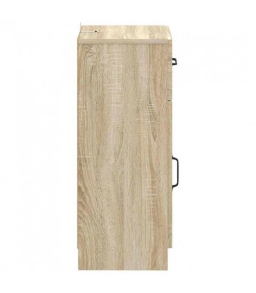 vidaXL Bathroom Storage Cainet UTRECHT Sonoma Oak 30 x 31 x 77 cm