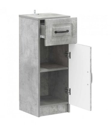 vidaXL Bathroom Storage Cainet UTRECHT Concrete Grey 30 x 31 x 77 cm
