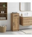 vidaXL Bathroom Storage Cainet UTRECHT Artisan Oak 30 x 31 x 77 cm