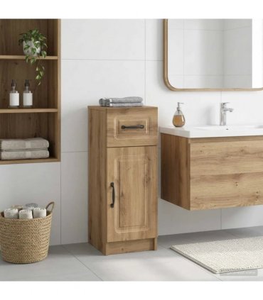 vidaXL Bathroom Storage Cainet UTRECHT Artisan Oak 30 x 31 x 77 cm