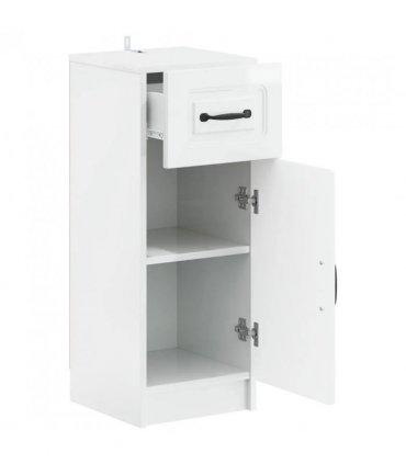 vidaXL Bathroom Storage Cainet UTRECHT High Gloss White