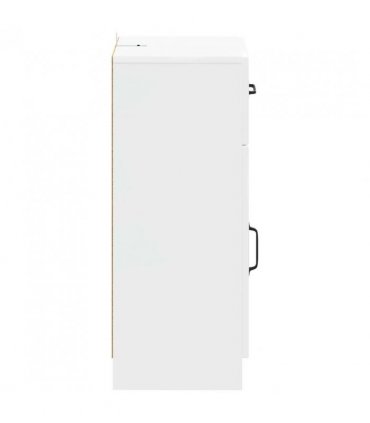 vidaXL Bathroom Storage Cainet UTRECHT High Gloss White