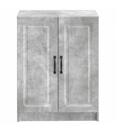 vidaXL Bathroom Storage Cainet UTRECHT Concrete Grey 59.5 x 31 x 77 cm