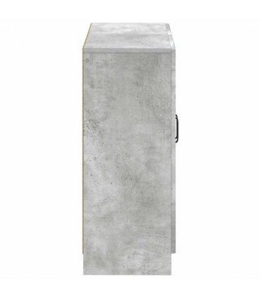 vidaXL Bathroom Storage Cainet UTRECHT Concrete Grey 59.5 x 31 x 77 cm