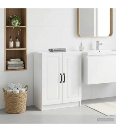 vidaXL Bathroom Storage Cainet UTRECHT High Gloss White — V0672276810