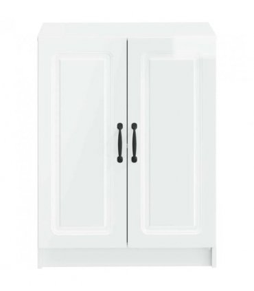 vidaXL Bathroom Storage Cainet UTRECHT High Gloss White — V0672276810