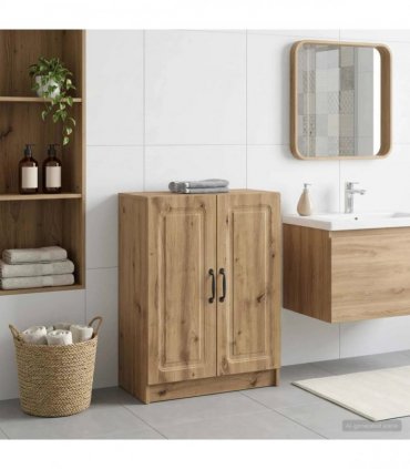 vidaXL Bathroom Storage Cainet UTRECHT Artisan Oak 59.5 x 31 x 77 cm