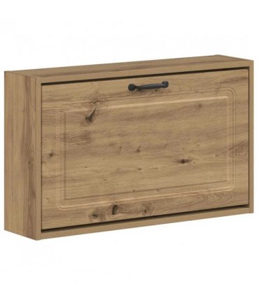 vidaXL Wall-Mounted Shoe Cabinet UTRECHT 71 x 17 x 43 cm Artisan Oak