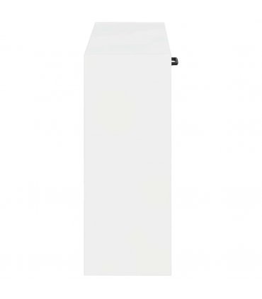 vidaXL Wall-Mounted Shoe Cabinet UTRECHT 71 x 17 x 43 cm — Colour: High gloss white
