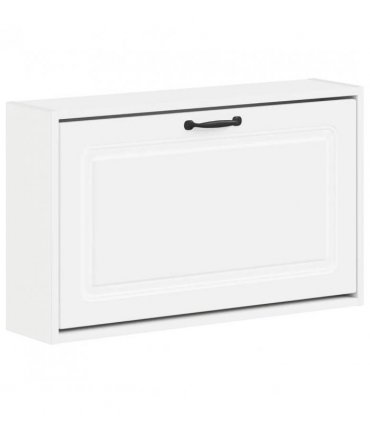vidaXL Wall-Mounted Shoe Cabinet UTRECHT 71 x 17 x 43 cm White