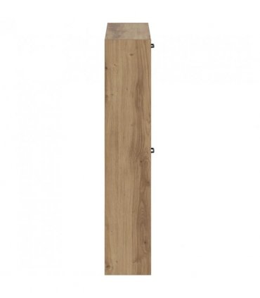 vidaXL Wall-Mounted Shoe Cabinet UTRECHT 71 x 17 x 86 cm Artisan Oak