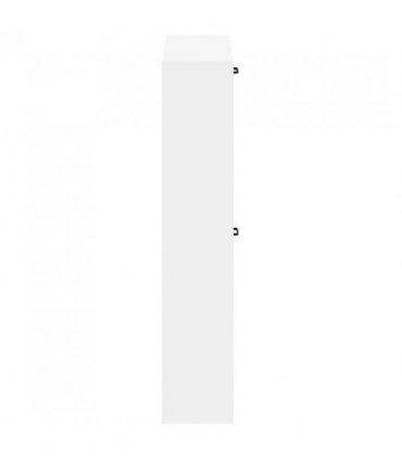 vidaXL Wall-Mounted Shoe Cabinet UTRECHT 71 x 17 x 86 cm White