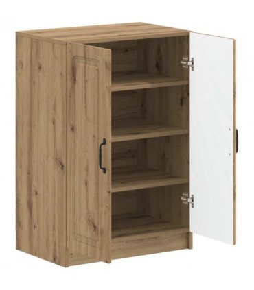 vidaXL Shoe Cabinet UTRECHT 59.5 x 39.5 x 87 cm Engineered Wood — Colour: Artisan oak