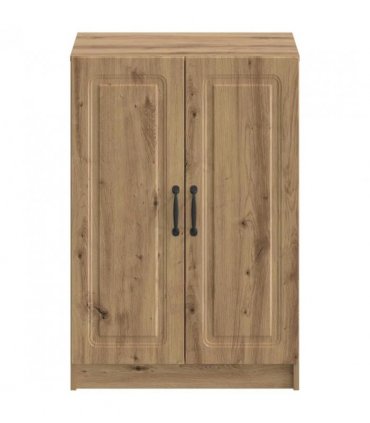 vidaXL Shoe Cabinet UTRECHT 59.5 x 39.5 x 87 cm Engineered Wood — Colour: Artisan oak