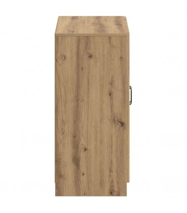 vidaXL Shoe Cabinet UTRECHT 59.5 x 39.5 x 87 cm Engineered Wood — Colour: Artisan oak