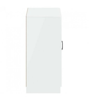 vidaXL Shoe Cabinet UTRECHT 59.5 x 39.5 x 87 cm Engineered Wood — Colour: High gloss white