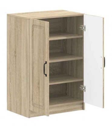 vidaXL Shoe Cabinet UTRECHT 59.5 x 39.5 x 87 cm Engineered Wood — Colour: Sonoma oak