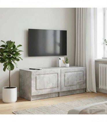 vidaXL TV Cabinet Concrete Grey Engineered Wood — V0672276865