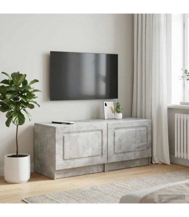 vidaXL TV Cabinet Concrete Grey Engineered Wood — V0672276865