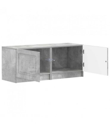 vidaXL TV Cabinet Concrete Grey Engineered Wood — V0672276865