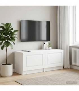 vidaXL TV Cabinet White Engineered Wood — V0672276866