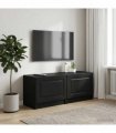 vidaXL TV Cabinet Black Engineered Wood — V0672276868